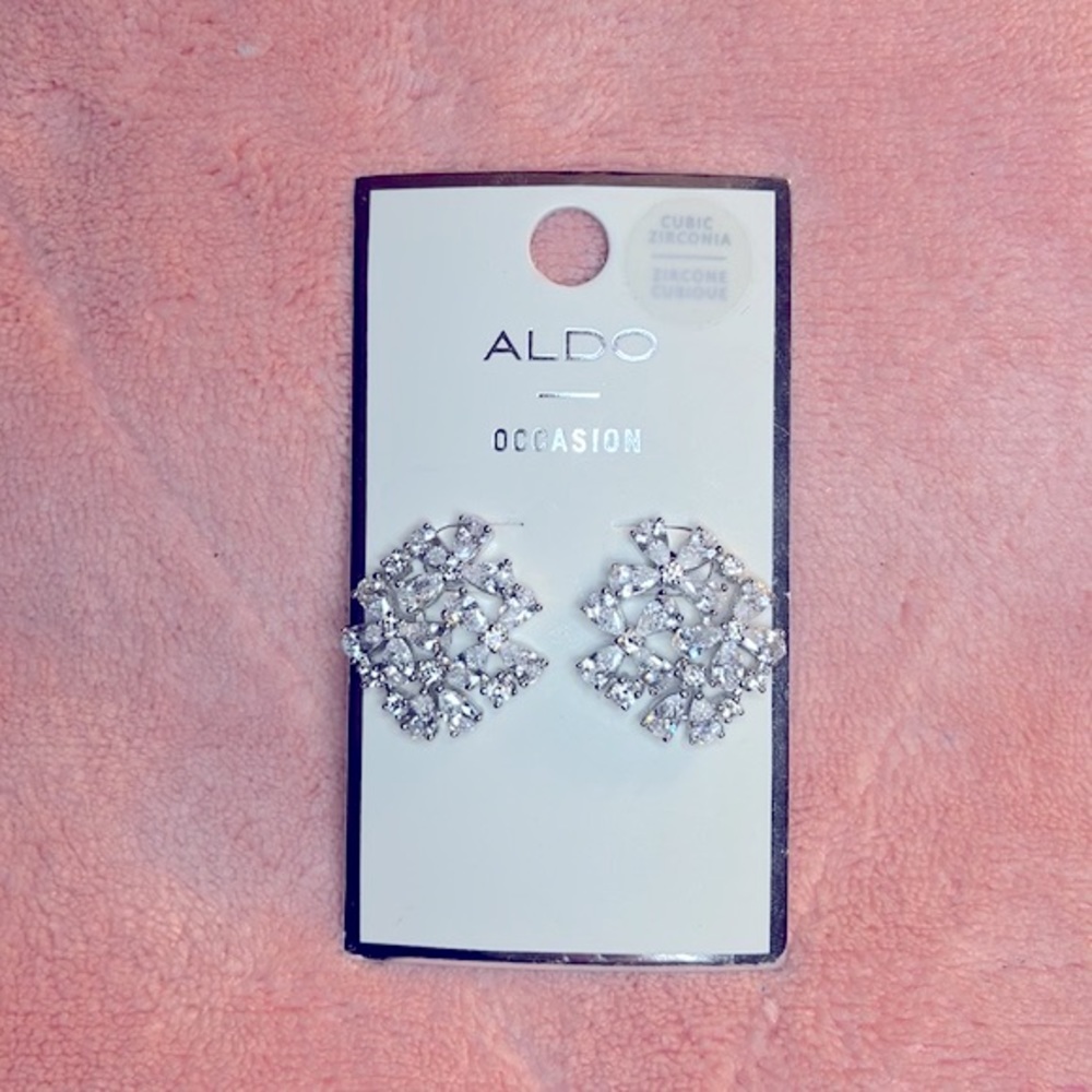 ALDO Rosary Studs Earrings - Picture 5 of 6